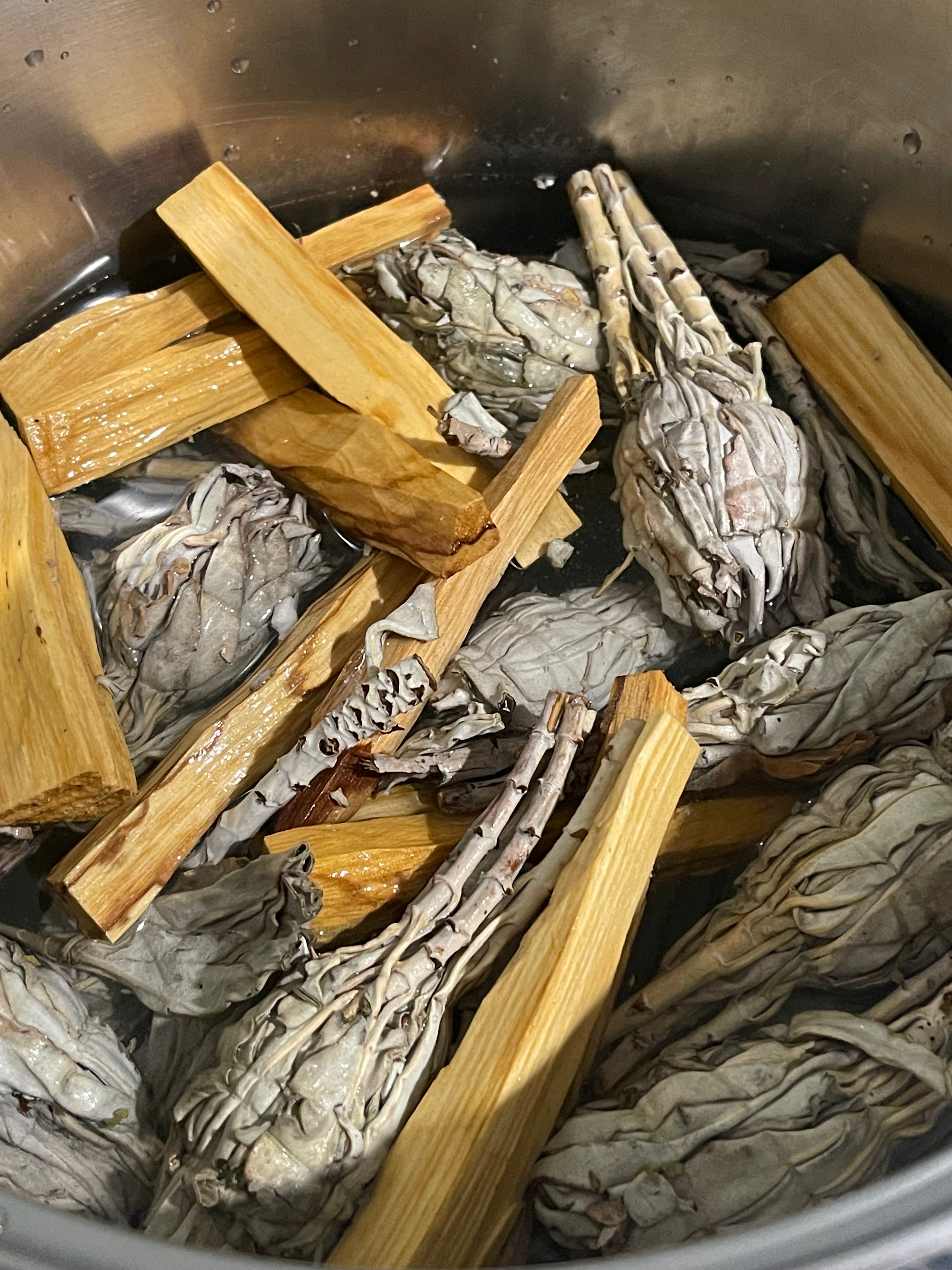 White Sage and Palo Santo